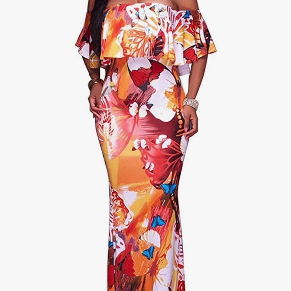 Bodycon Long Party Maxi Dress